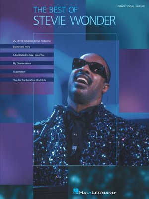 cover image of The Best of Stevie Wonder (Songbook)